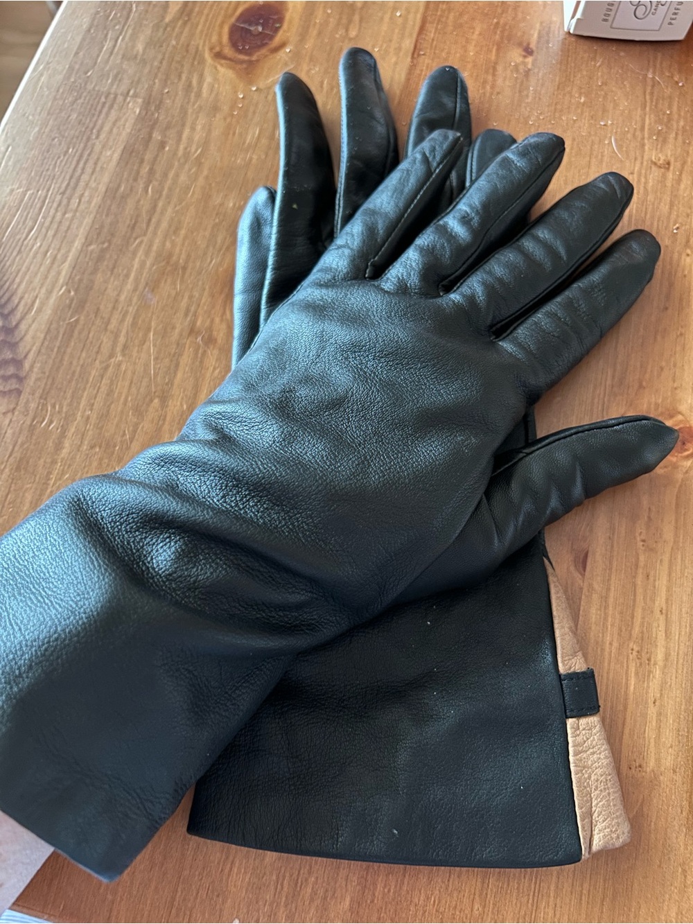 Nine West Ladies Leather Gloves, Size L